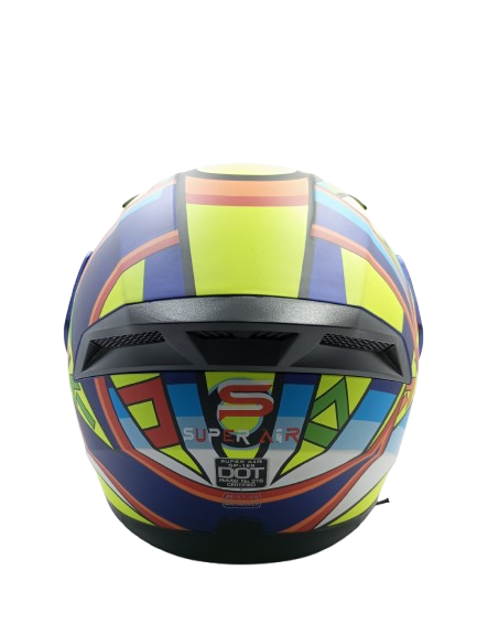 Super Air Dot Approved Helmet - Image 6