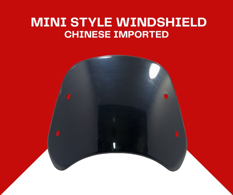 Mini Style Windshield For Bikes