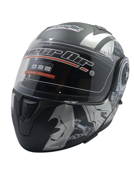 Super Air Modular Helmet - Made In Pakistan