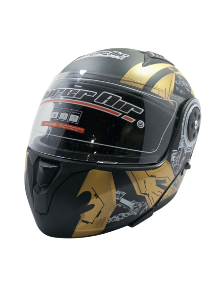 Super Air Modular Helmet - Made In Pakistan