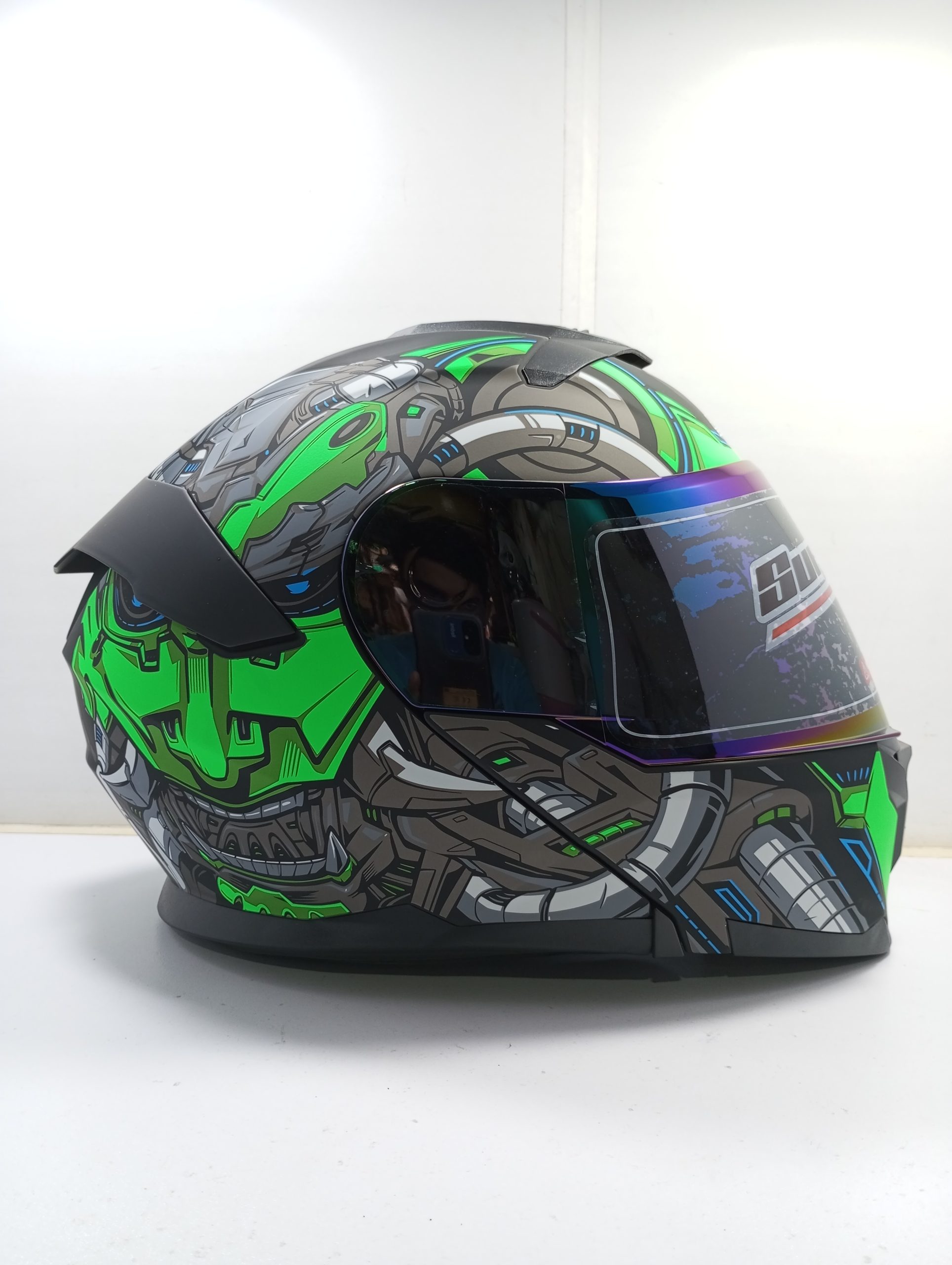 SP-912 Super Air Helmets - Mecca Green - Image 2