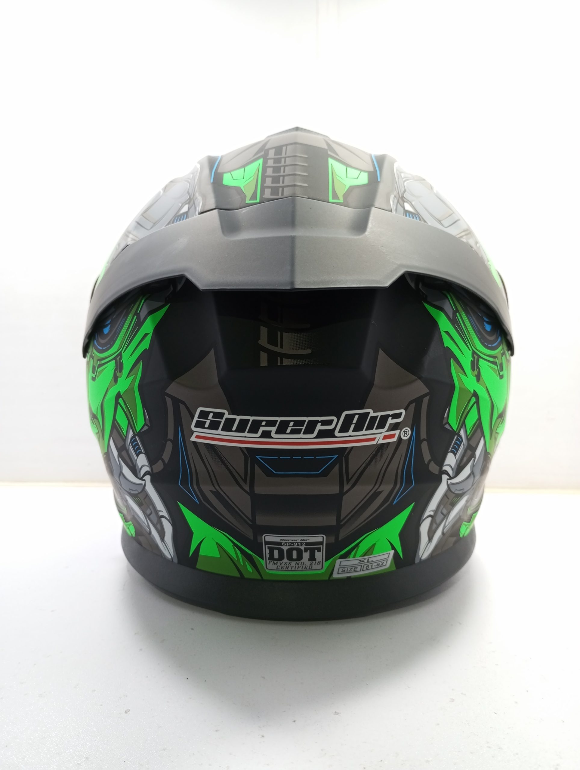 SP-912 Super Air Helmets - Mecca Green - Image 3