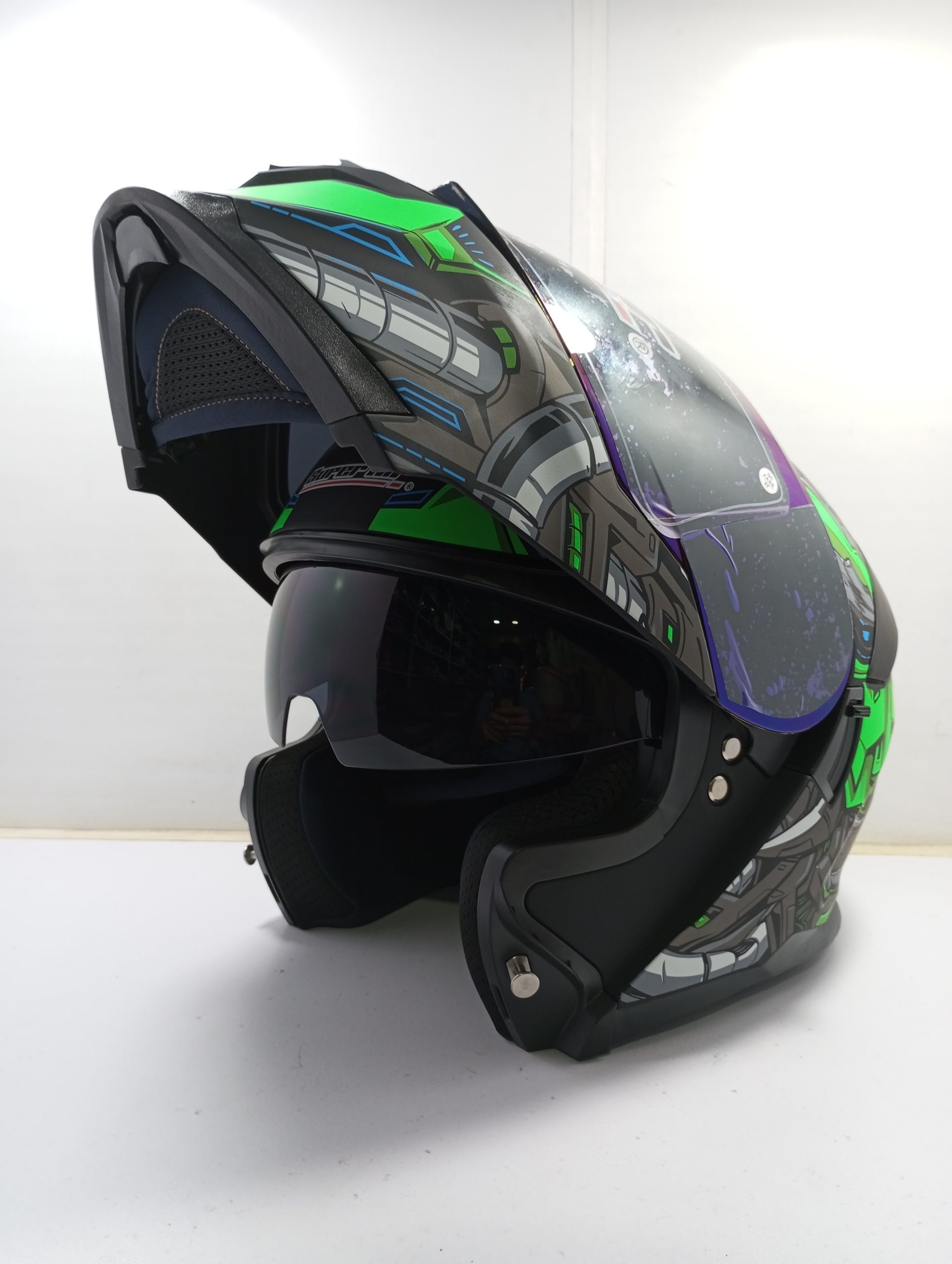 SP-912 Super Air Helmets - Mecca Green - Image 6