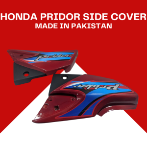 Side cover available for Honda Pridor 100cc